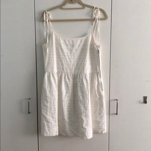 White striped Gap dress